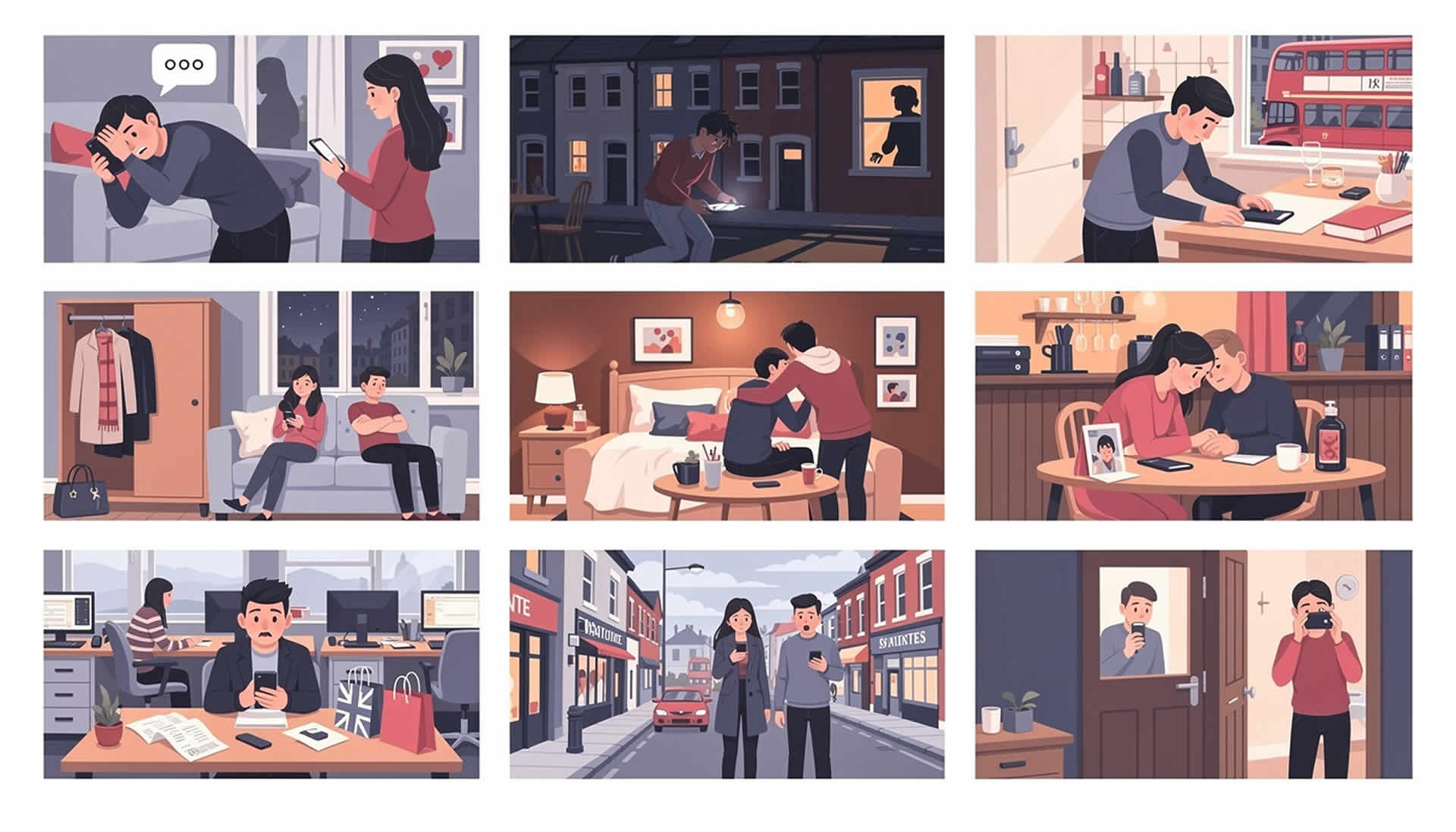 10 signs your partner is cheating in the United Kingdom