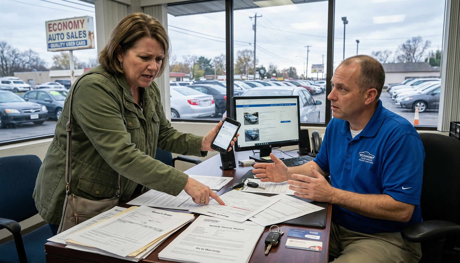 Suspected Fraud by a Used Car Dealer